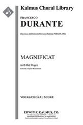 Magnificat in B-flat [Spurious attribution to Pergolesi]