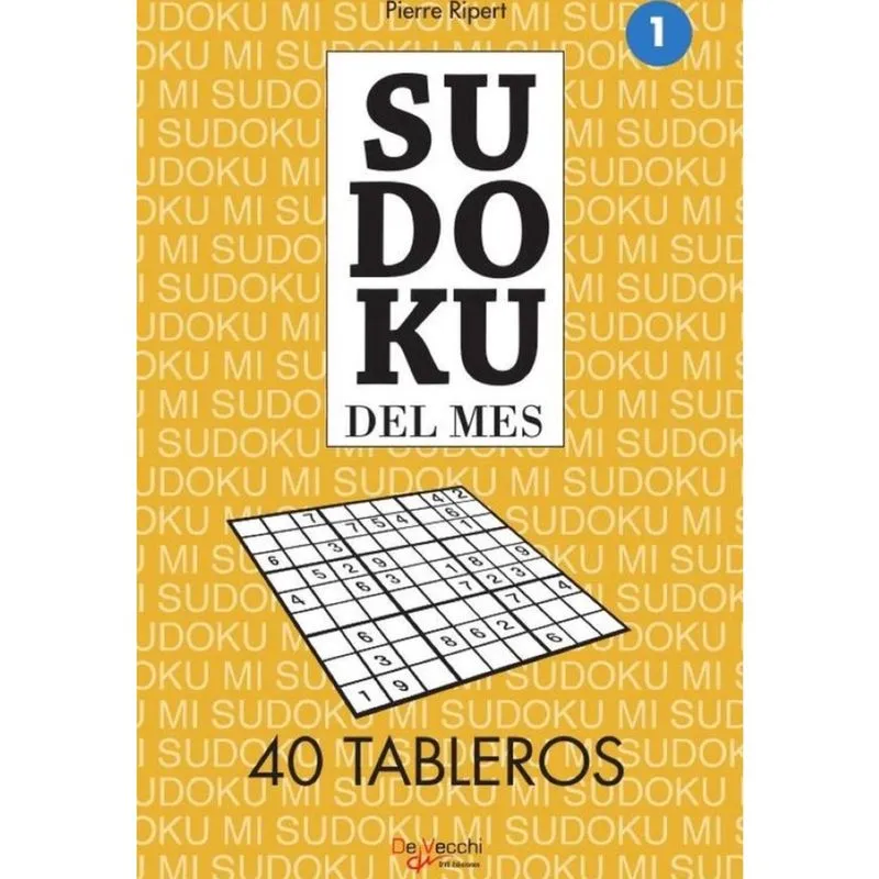 Sudoku del mes 1 - 40 tableros - Espanhol