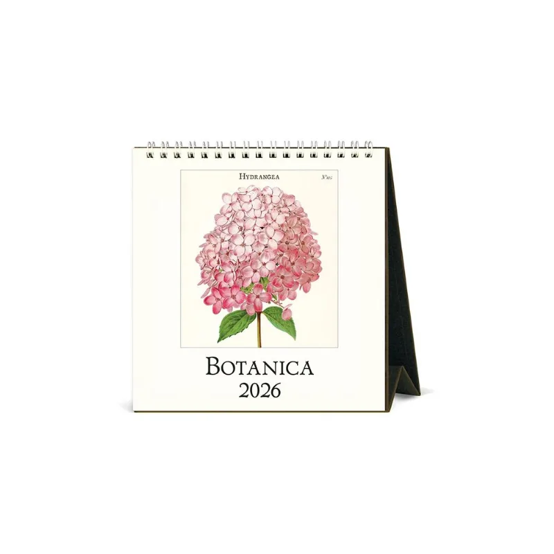 Calendario Cavallini 2026 Botanica de Escritorio: Pequeño Lujo para tu Espacio Calendario Cavallini 2026 de escritorio Botanica 15x15cm