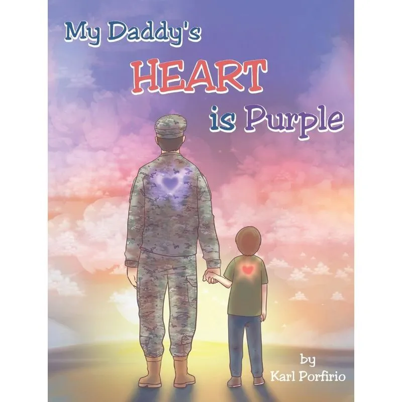 My Daddys Heart is Purple