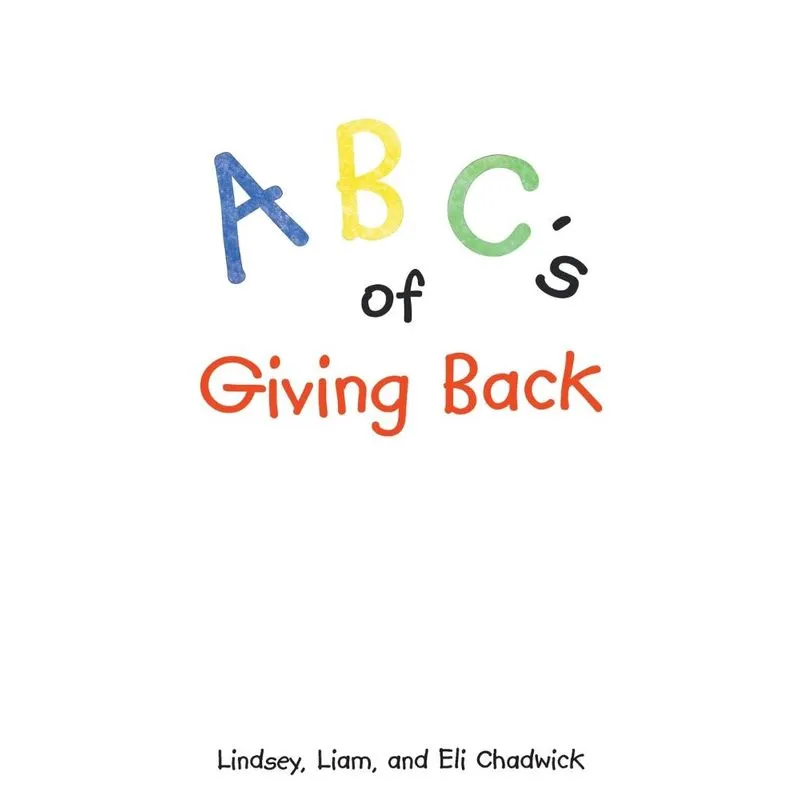 ABCs of Giving Back
