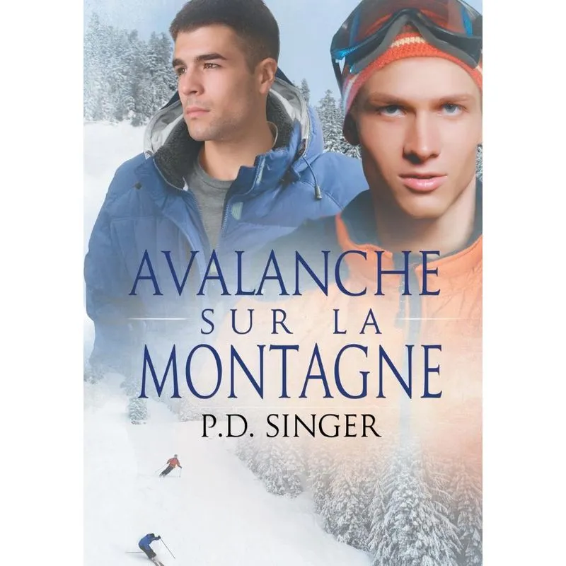 Avalanche sur la montagne