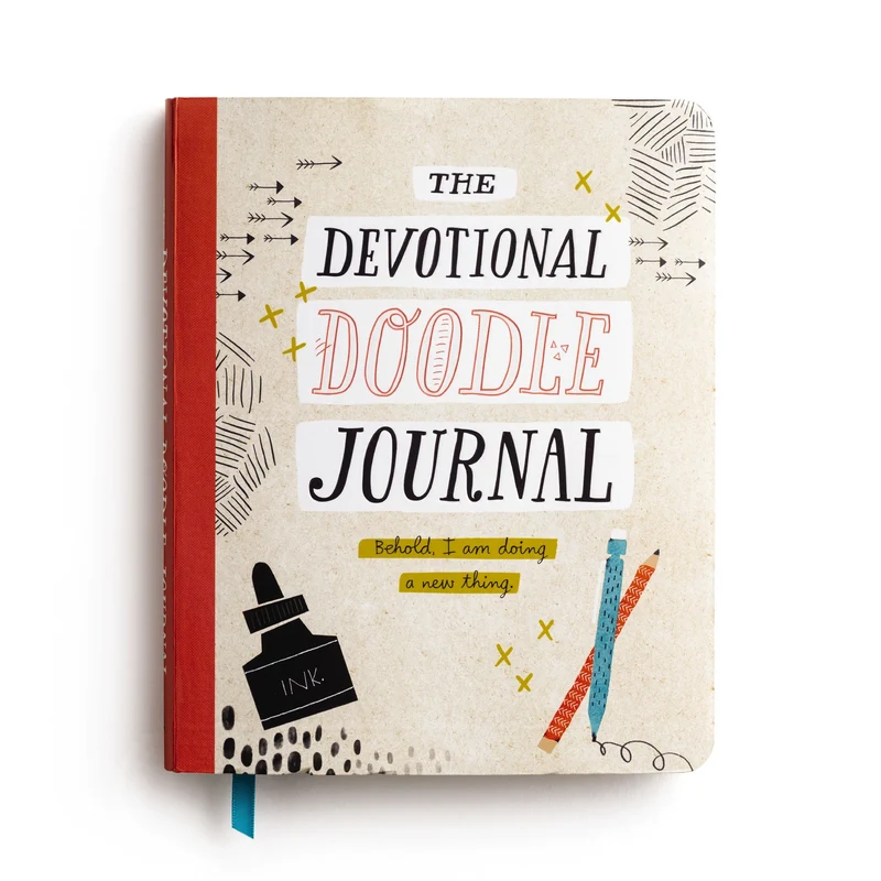 Behold, I Am Doing a New Thing: The Devotional Doodle Journal ??? 90 Daily Devotions with Scripture, Journaling Space, and Creative Activity Prompts for a Deeper Faith (Faith Inspired Creativity) Paperback