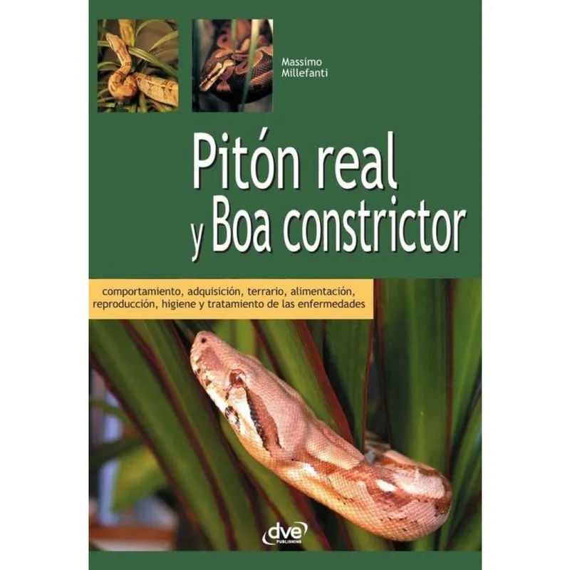 Pitón real y boa constrictor - Espanhol