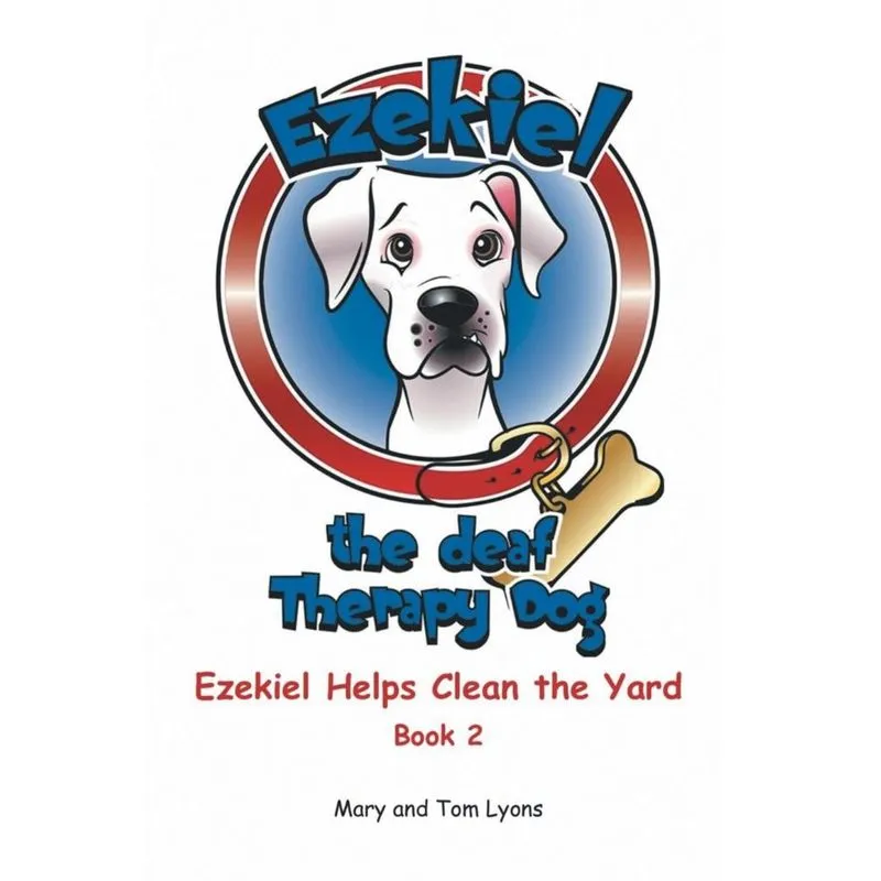 Ezekiel Helps Clean the Yard
