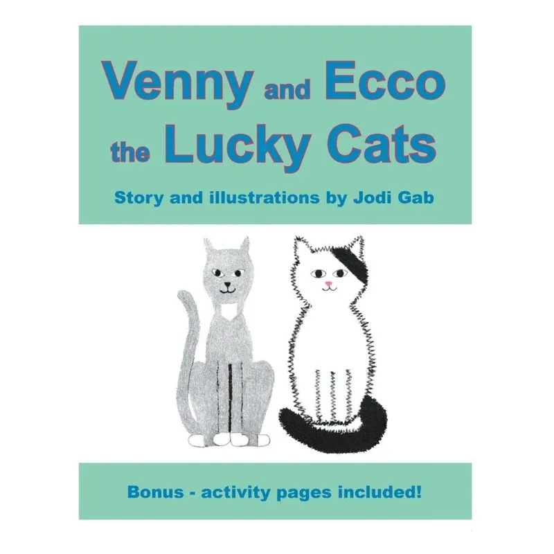 Venny and Ecco the Lucky Cats