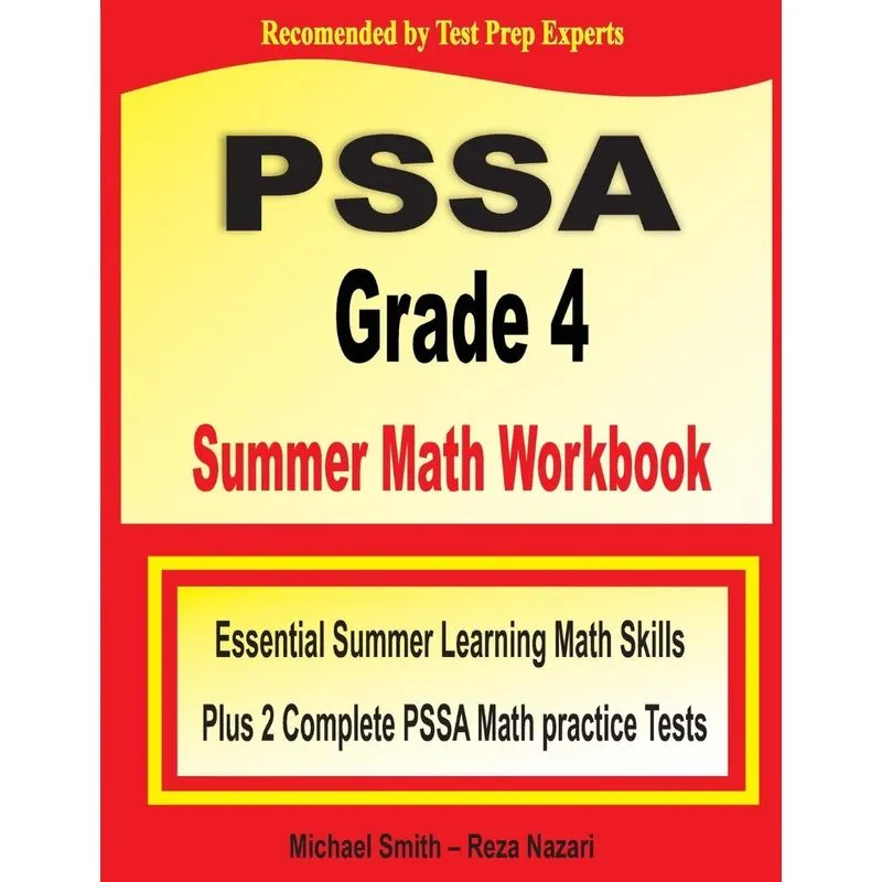 PSSA Grade 4 Summer Math Workbook