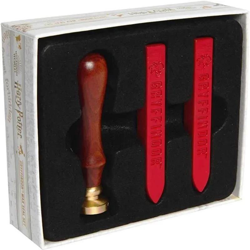 Set De Sellos: Harry Potter, Gryffindor Wax Seal Set