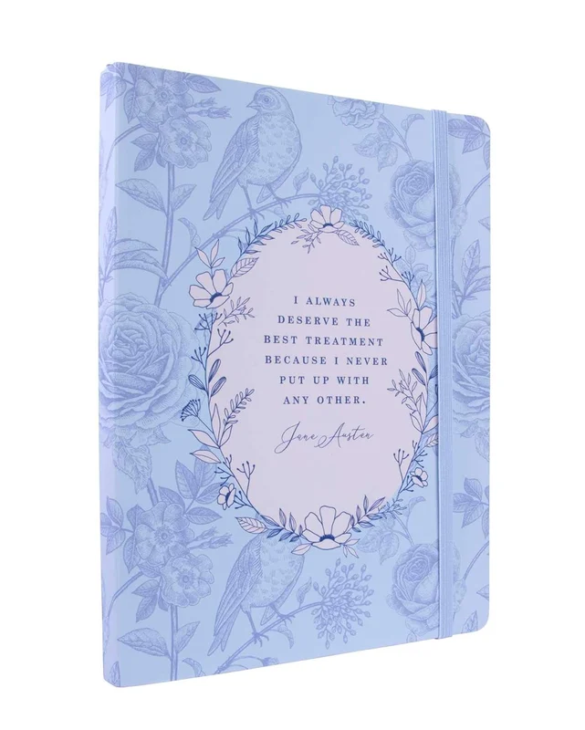 Jane Austen: I Deserve The Best Treatment Softcover Notebook