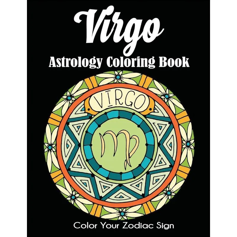 Virgo Astrology Coloring Book