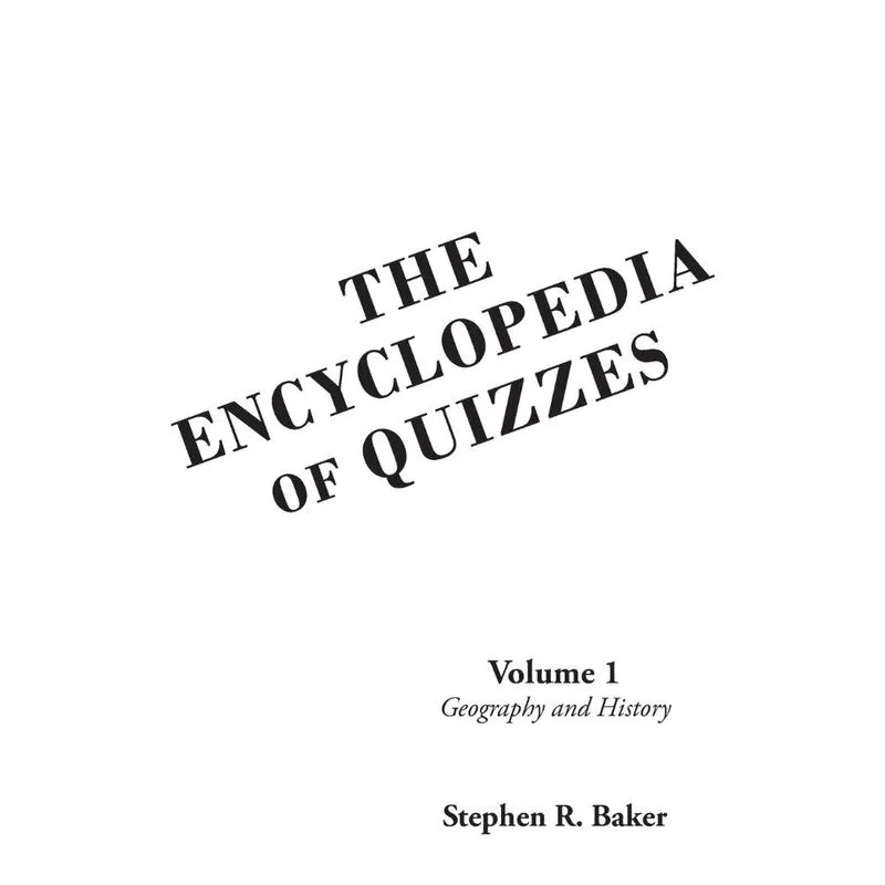 The Encyclopedia of Quizzes