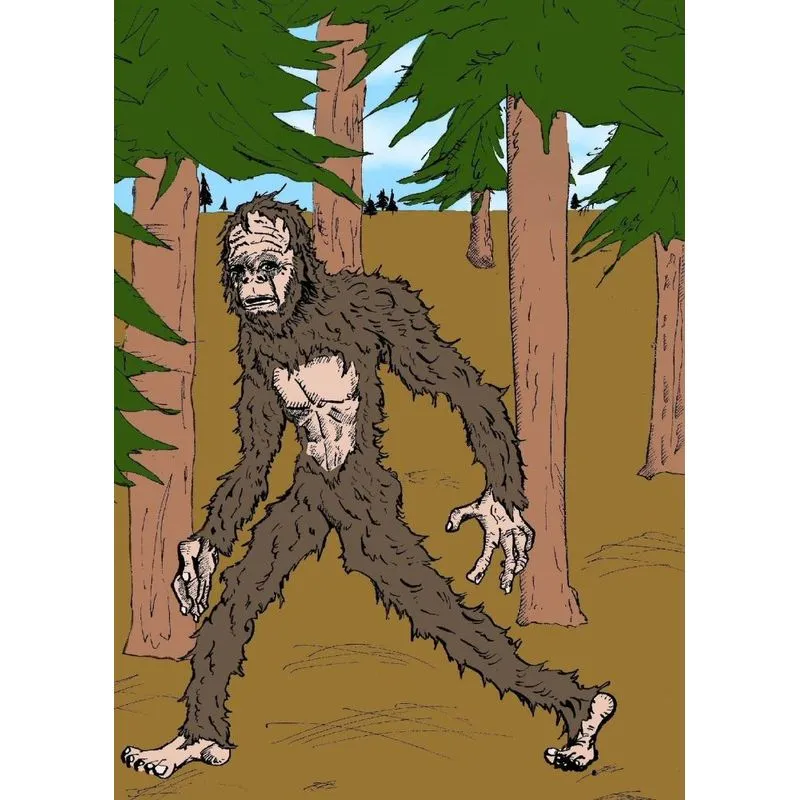 Bigfoot Stroll Sketch Journal