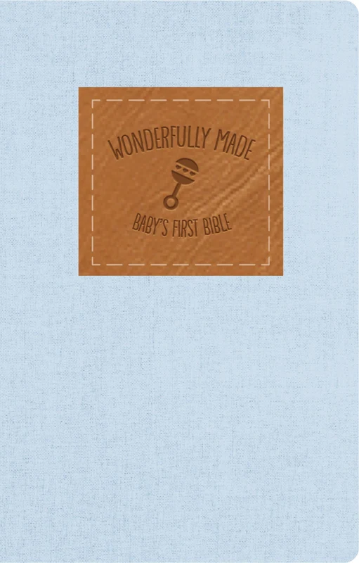 KJV, Wonderfully Made New Testament & Psalms: Baby Boy's First Bible, Flexcover, Paperback