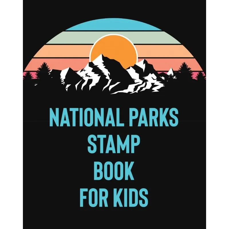 National Parks Stamp Book For Kids