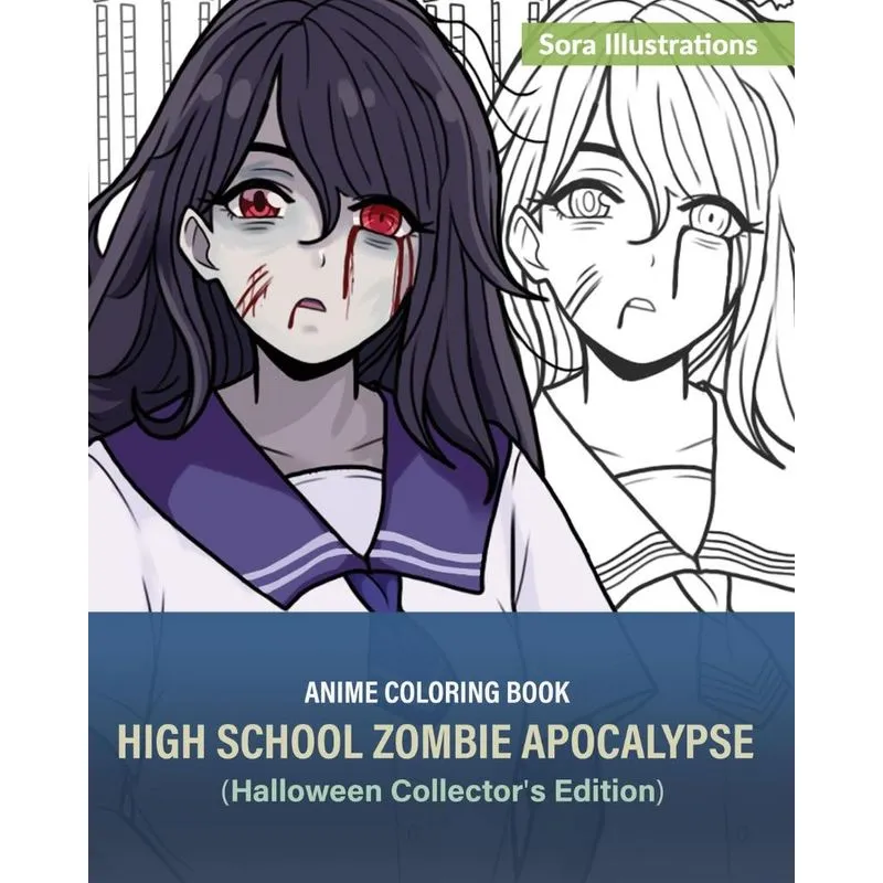 Anime Coloring Book