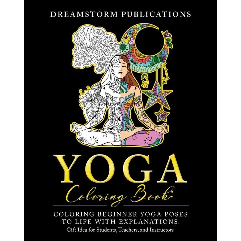 Yoga Coloring Book