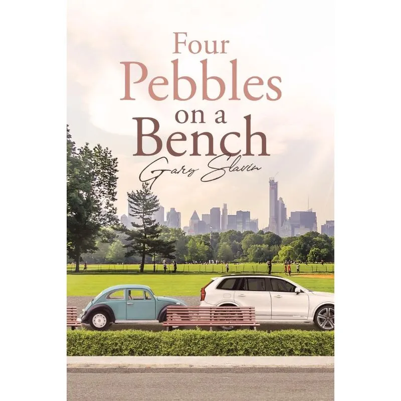 Four Pebbles on a Bench