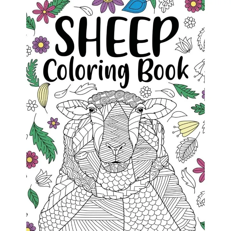 Sheep Coloring Book