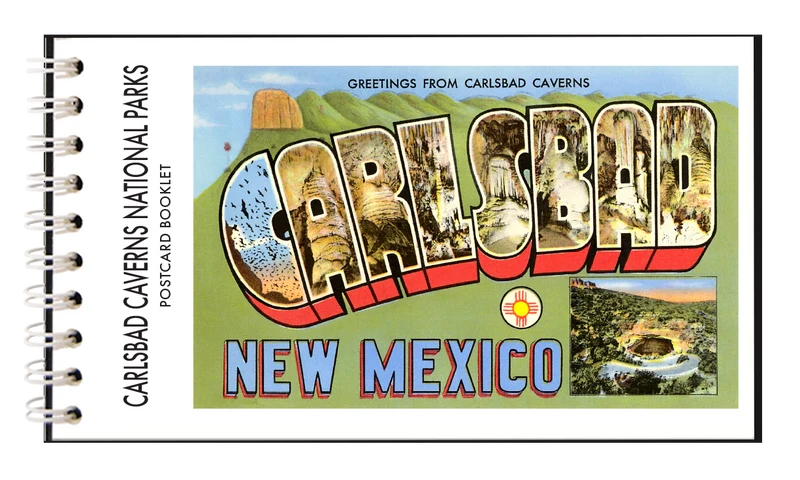 CARLSBAD CAVERNS Postcard Booklet