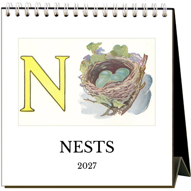 Nests 2027 Desk Calendar
