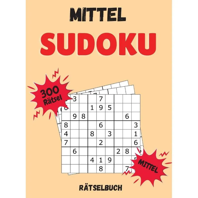 Mittel Sudoku Rätselbuch