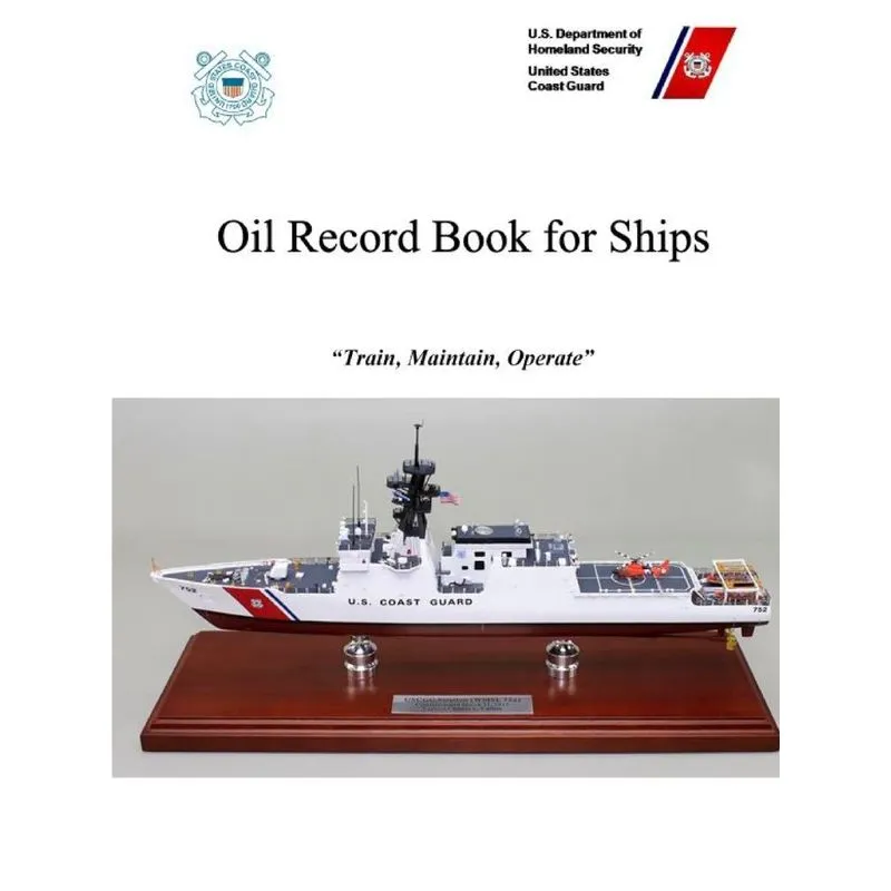 Oil Record Book for Ships