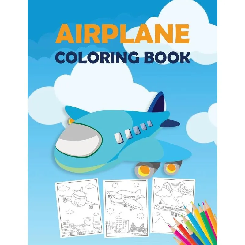 Airplanes Coloring Book