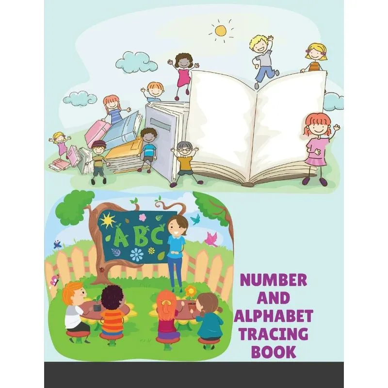 Number and Alphabet Tracing Book