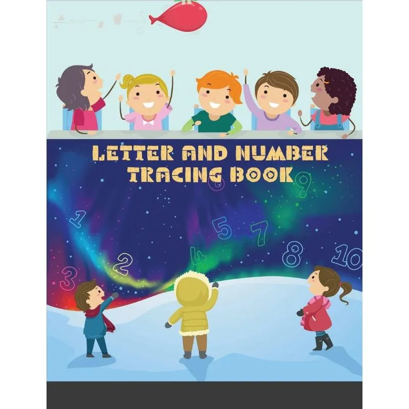 Letter And Number Tracing Book