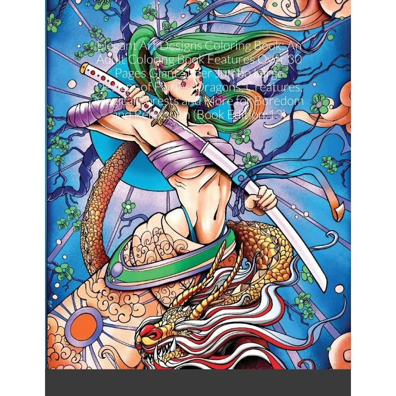 Elegant Art Designs Coloring Book