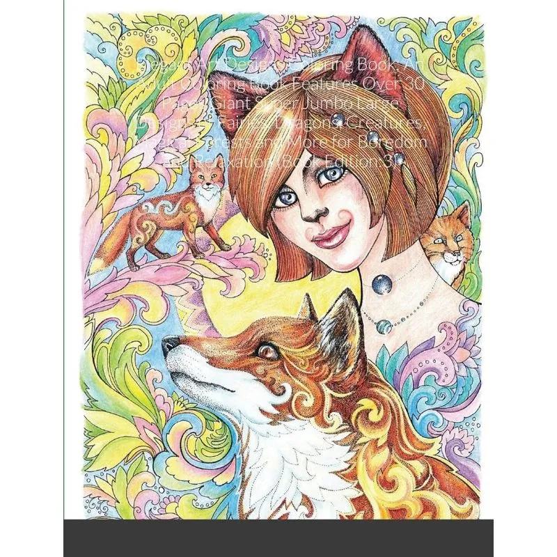Elegant Art Designs Coloring Book
