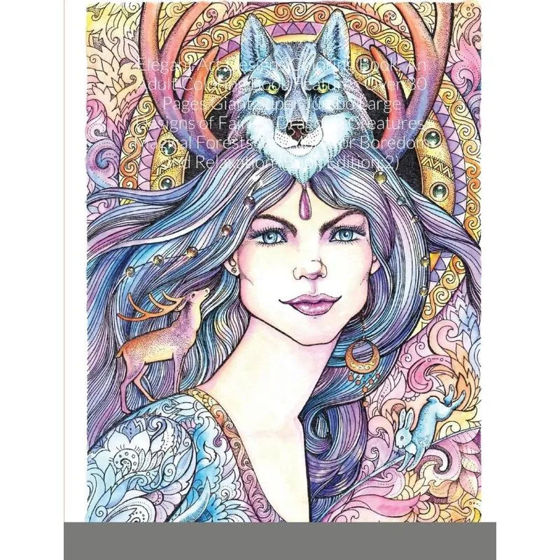 Elegant Art Designs Coloring Book