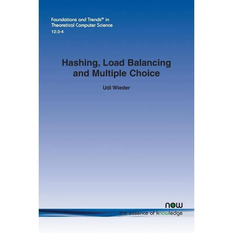 Livro Hashing, Load Balancing and Multiple Choice