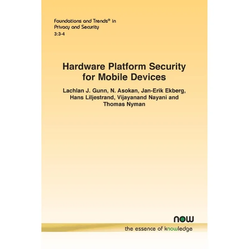 Hardware Platform Security For Mobile Devices