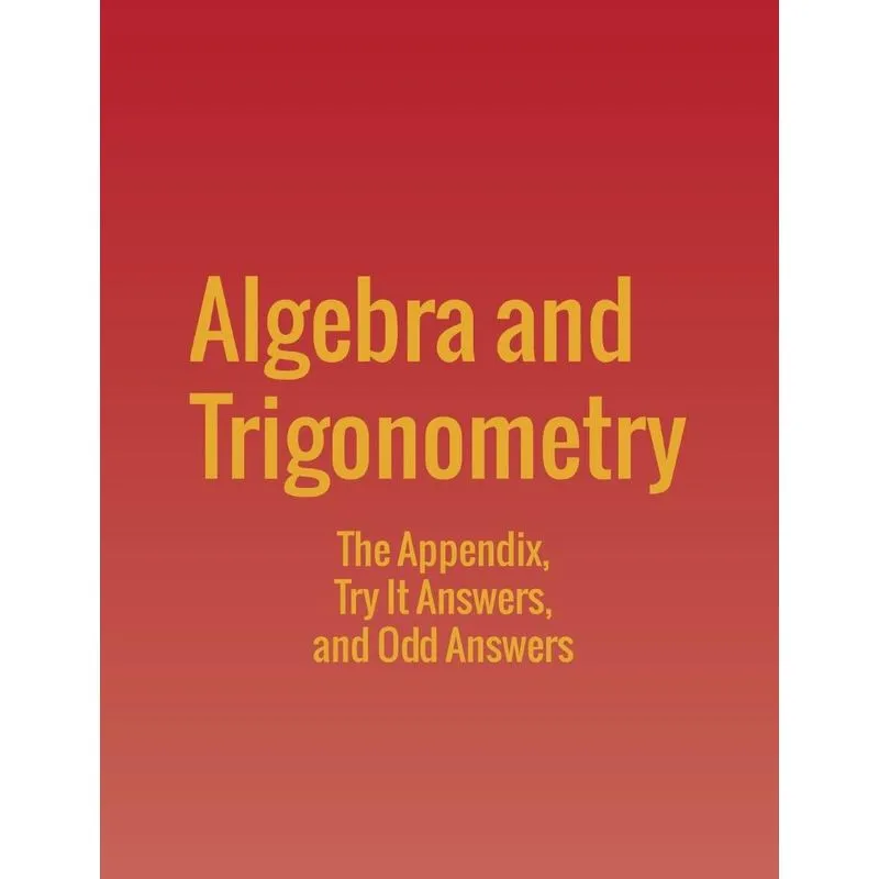 Algebra and Trigonometry