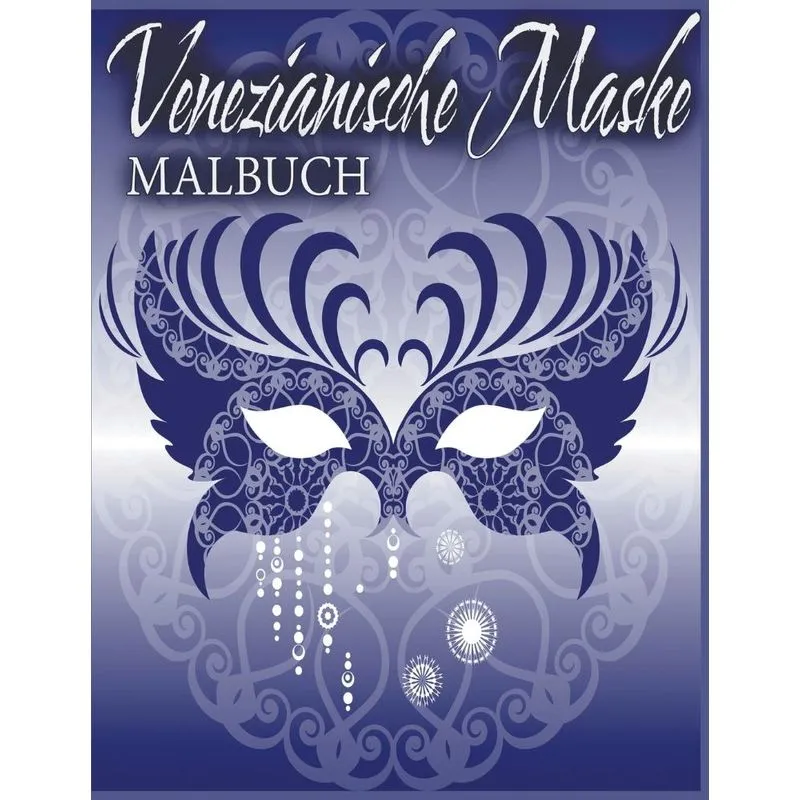 Venezianische Maske Malbuch
