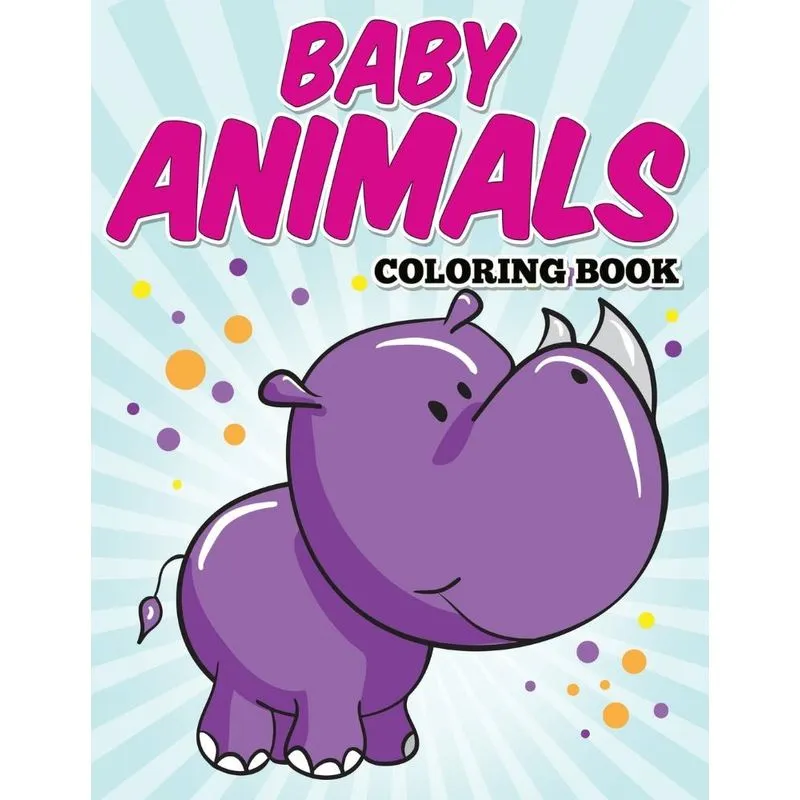 Baby Animals Coloring Book