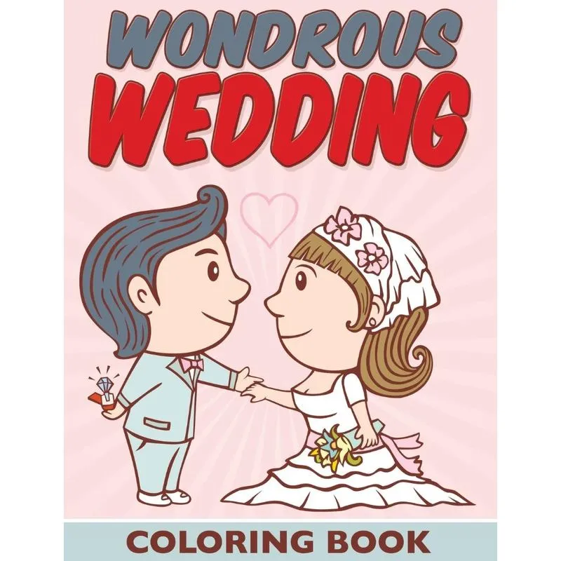 Wondrous Wedding Coloring Book