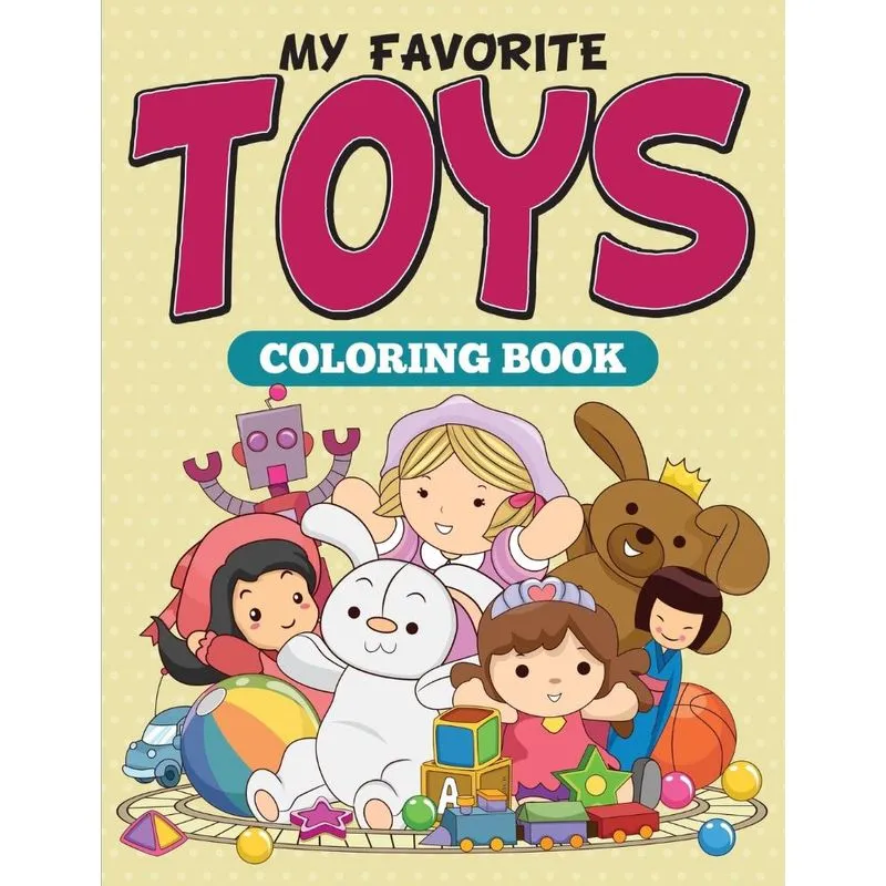 My Favorite Toys Coloring Book