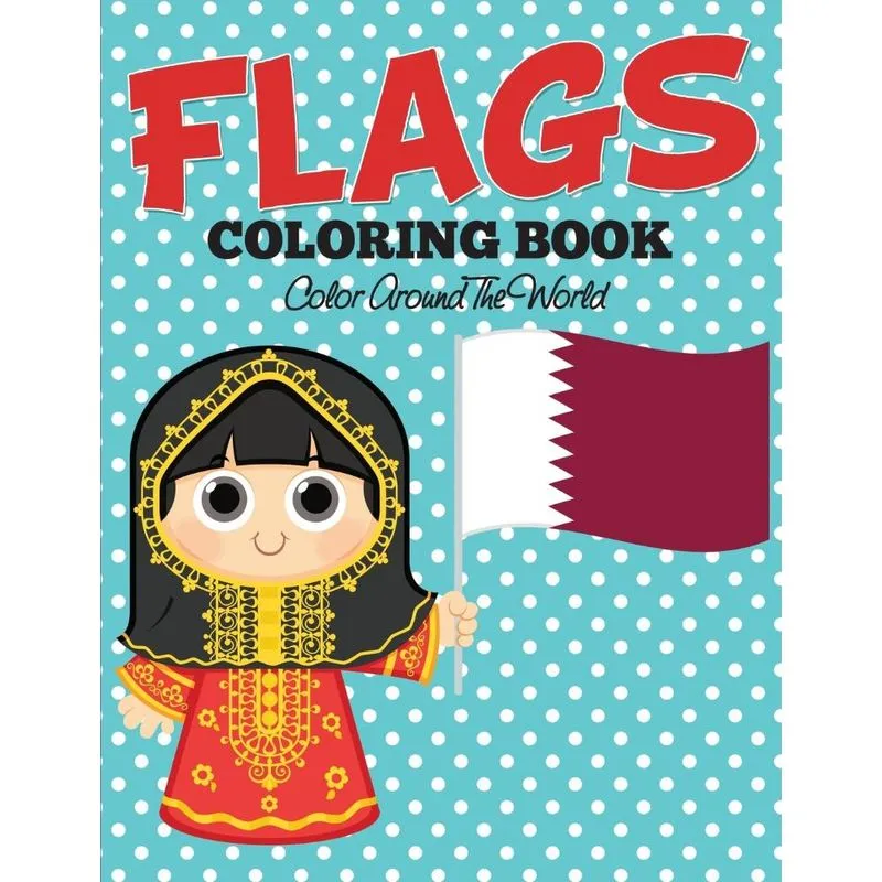 Flags Coloring Book