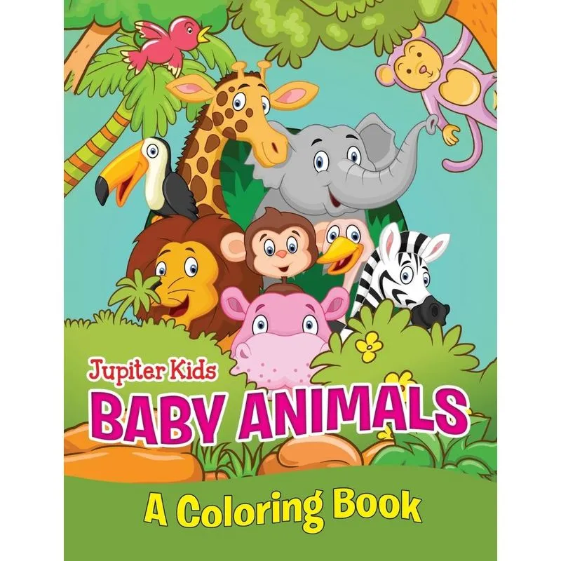 Baby Animals (A Coloring Book)