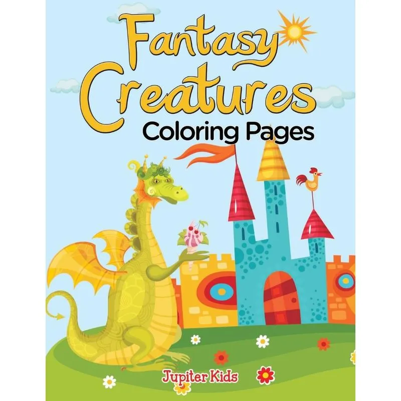Fantasy Creatures (Coloring Pages)