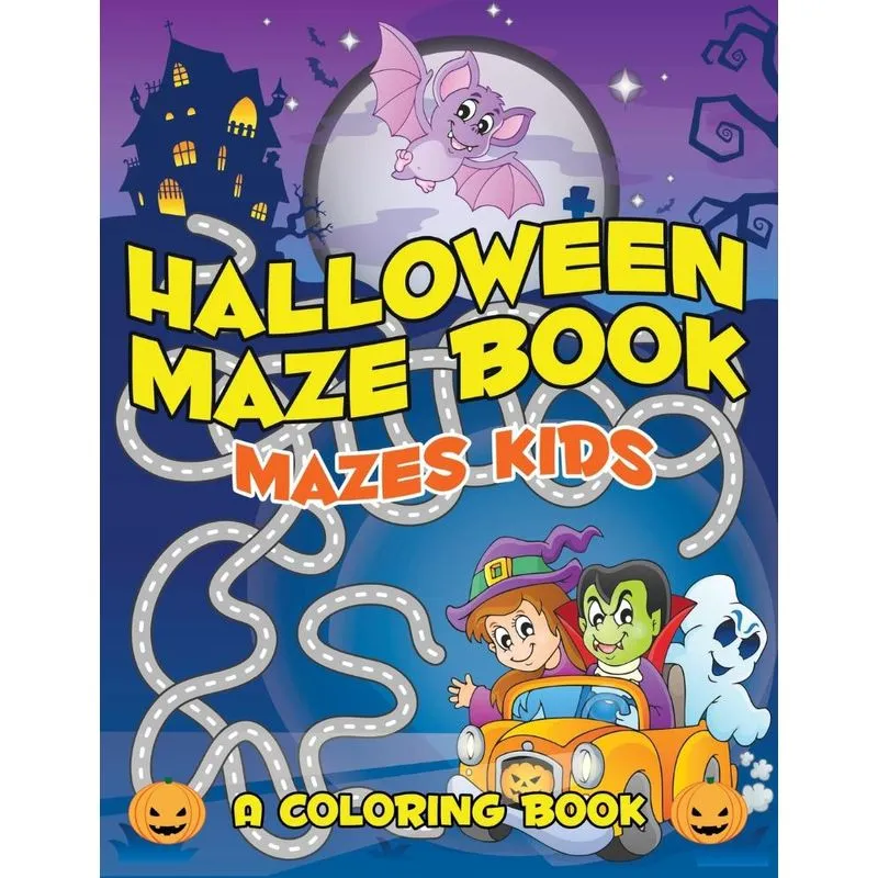Halloween Maze Book