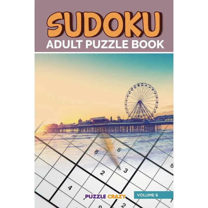Sudoku Adult Puzzle Book Volume 6