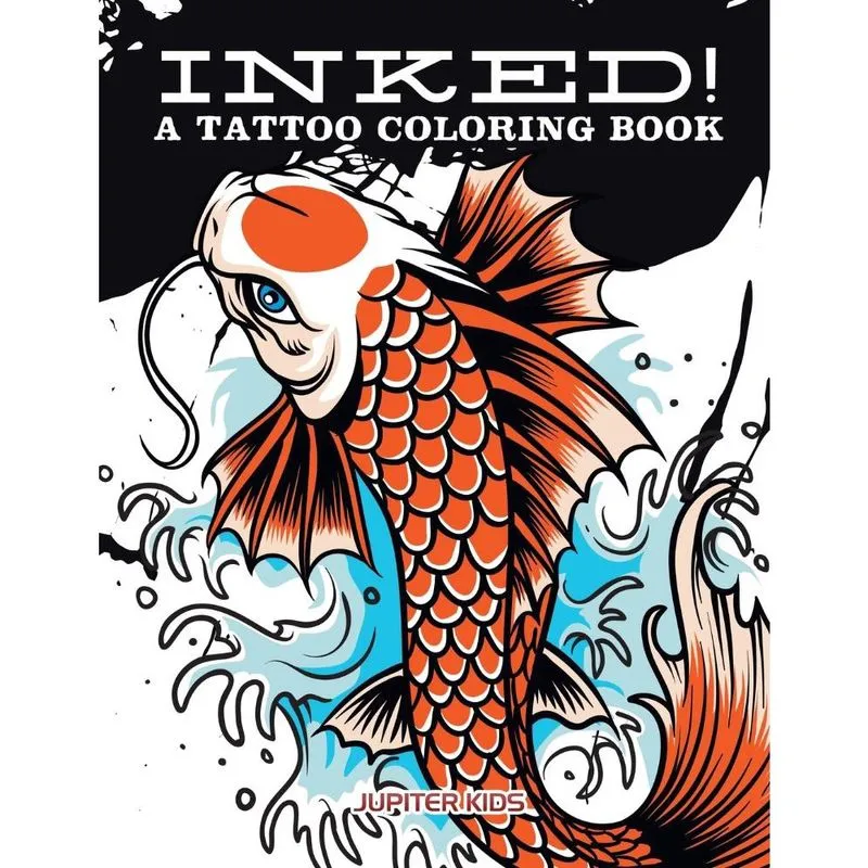 Inked! A Tattoo Coloring Book