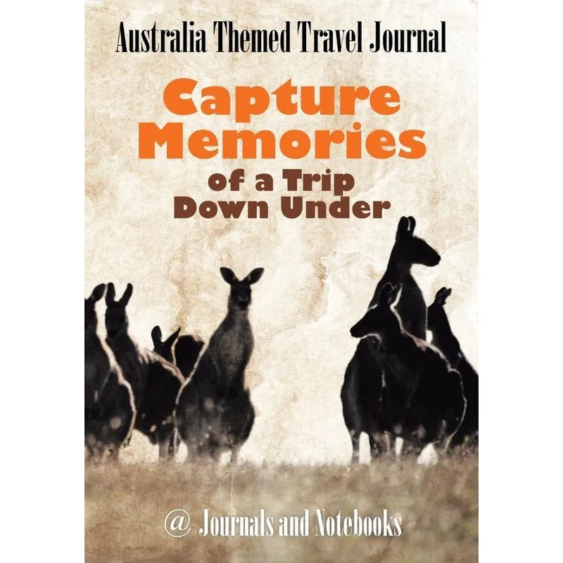 Australia Themed Travel Journal