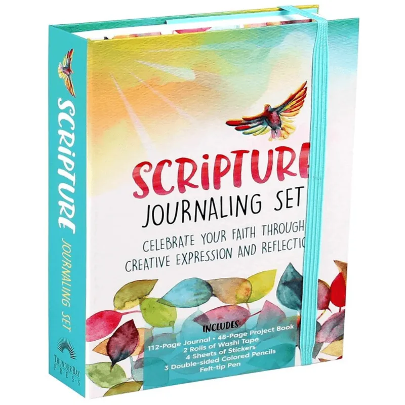 Scripture Journaling Set: Deepen Your Faith Through Creative Expression Scripture Journaling Set: Celebrate your faith through creative expression and reflections