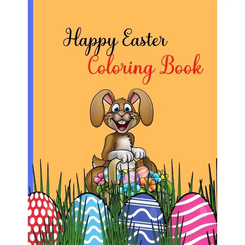 Happy Easter Coloring Book