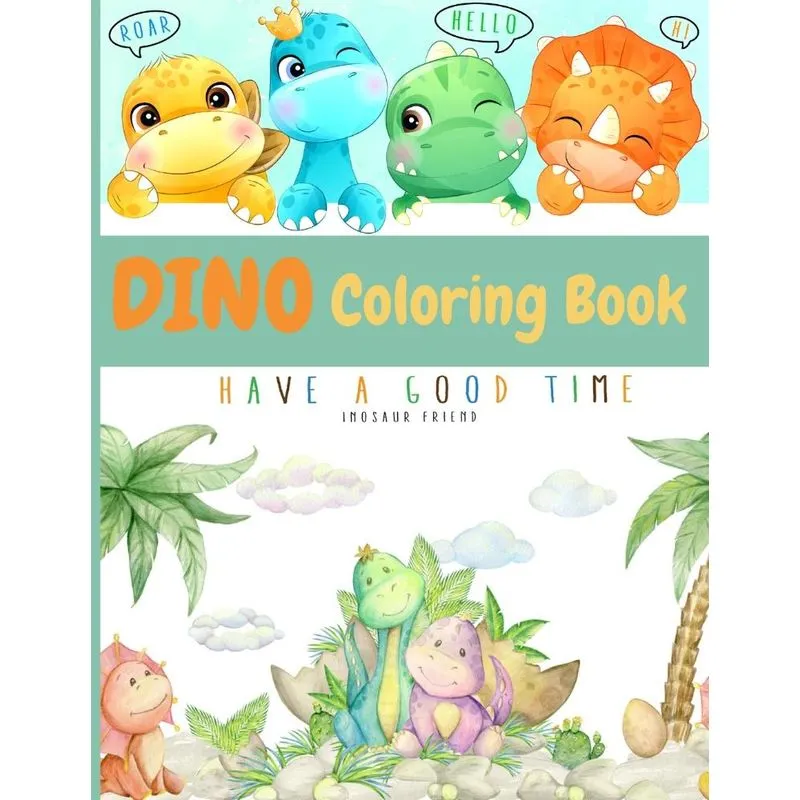 Dino Coloring Book