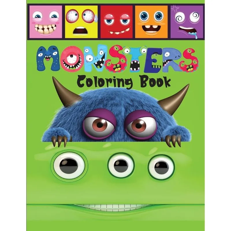 Monsters Coloring Book